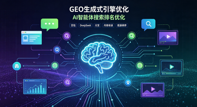 崇仁县GEO 浪潮来袭：生成式引擎优化崛起，创作者争抢豆包、DeepSeek、元宝智能体流量入口